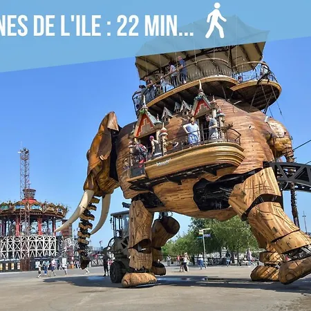 Apartament Tirant - Emplacement Ideal Proche Chateau Des Ducs De Bretagne